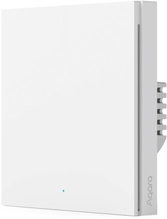 Aqara Smart Wall Switch H1 одноклавишный с нейтралью (белый)
