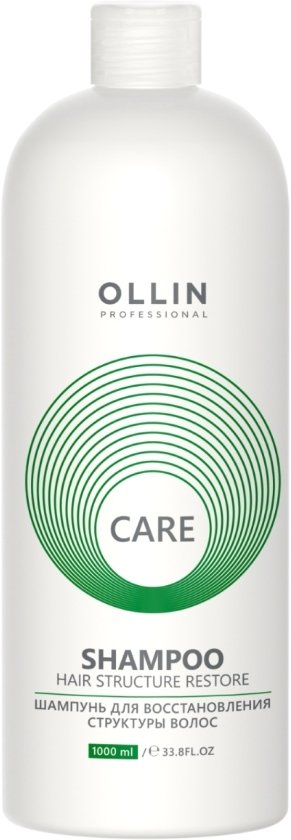 

Шампунь Ollin Professional Care Shampoo для восстановления структуры волос 1 л