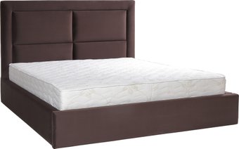 Кровать Krones Афина 2 New 160 (велюр коричневый)