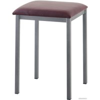 Табурет AMC Comfort 7 Г К4.14 (кожзам, бордо/графит)