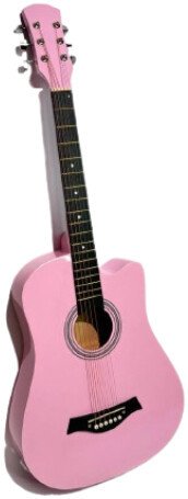 Акустическая гитара Finiti FT3810A (розовый)