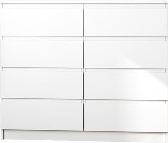 Комод ДСВ Мори МК 1200.8 (белый)
