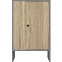 Тумба Mio Tesoro Мини 1 дверь 2.07.03.090.13 (серый/сонома)