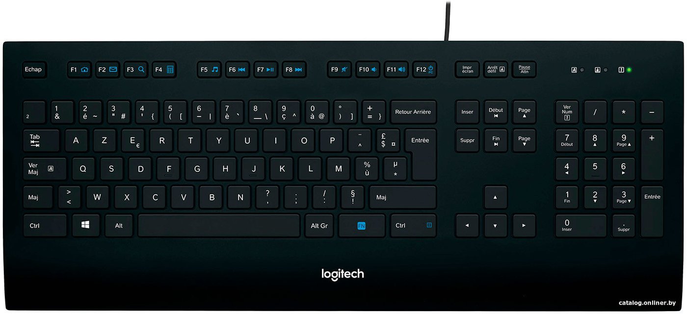 Клавиатура Logitech Corded Keyboard K280e (920-005215)