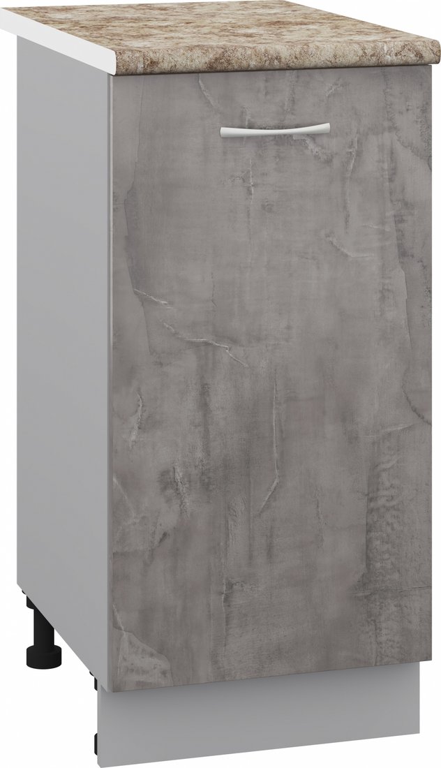 

Шкаф напольный Кортекс-мебель Корнелия Лира НШ40р (оникс/мадрид)