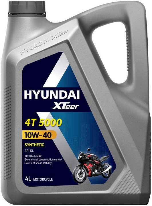 Моторное масло Hyundai Xteer 4T 10W-40 4л