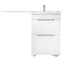  Raval Тумба под умывальник Forte 120 For.01.120.R/N/W (правый, белый)