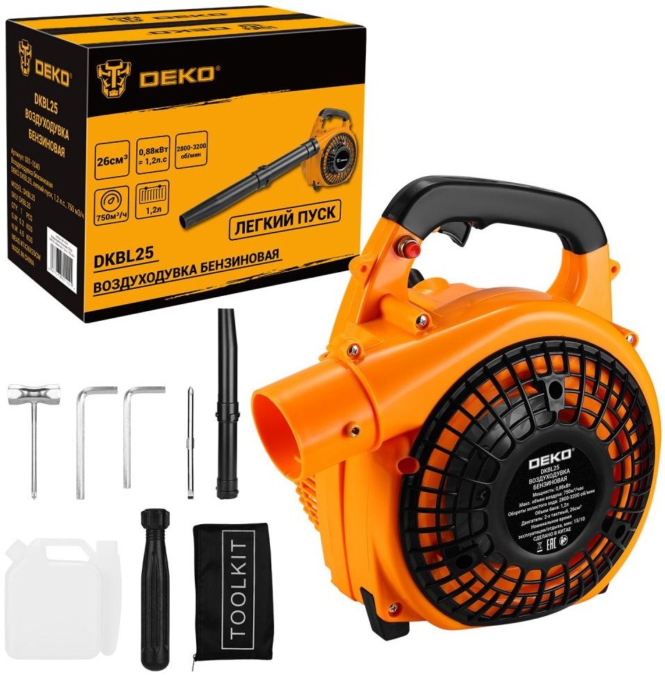 

Ручная воздуходувка Deko DKBL25 081-1040