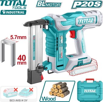 Степлер Total TCSNLI6005 (без АКБ, кейс)