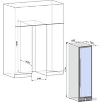 Винный шкаф Libhof Sommelier SMD-110 slim black