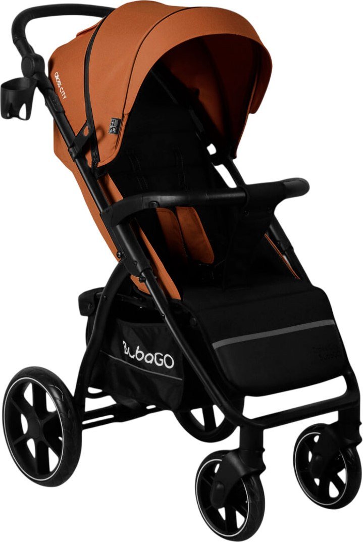 

Коляска прогулочная «книга» Bubago Model Cross City BG 155-3 (кирпичный)
