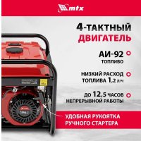 Бензиновый генератор MTX RS-3000