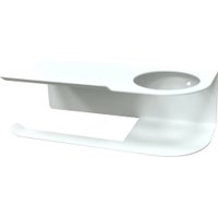 Держатель для туалетной бумаги Мультидом ХП34-292 (белый)