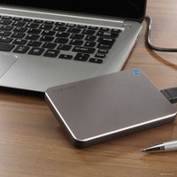 Внешний накопитель Toshiba Canvio Premium HDTW240EB3CA 4TB (темно-серый)