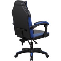 Игровое (геймерское) кресло Оклик Spirit (черный/синий)