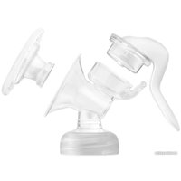 Ручной молокоотсос Philips Avent Natural Motion с бутылочкой для кормления SCD213/03