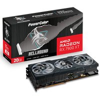 Видеокарта PowerColor Hellhound AMD Radeon RX 7900 XT 20GB GDDR6 RX 7900 XT 20G-L/OC