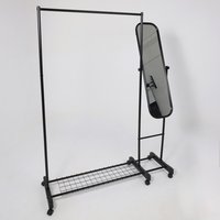 Стойка для одежды AksHome Melodie (черный) в Мозыре