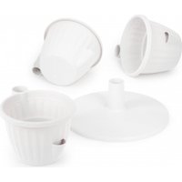 Горшок Альтернатива Каскад М8067 (белый)