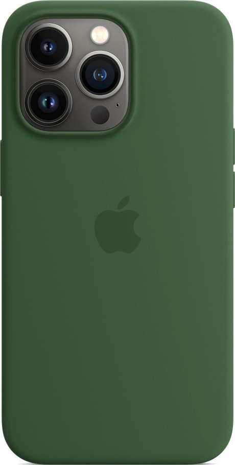 

Чехол для телефона Apple MagSafe Silicone Case для iPhone 13 Pro (зеленый клевер)