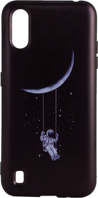 

Чехол для телефона Case Print для Samsung Galaxy A01 (астронавт на луне)