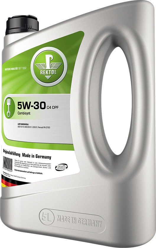 

Моторное масло Rektol 5W-30 C4 DPF 5л