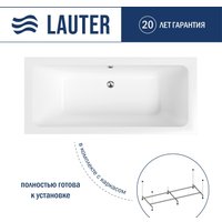Ванна Lauter Olympia 170x75 21100075 (с каркасом)