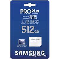 Карта памяти Samsung PRO Plus microSDXC 512GB MB-MD512SA/EU (с адаптером)