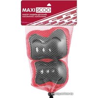 Комплект защиты Maxiscoo MSC-PR61903S (S, красный)