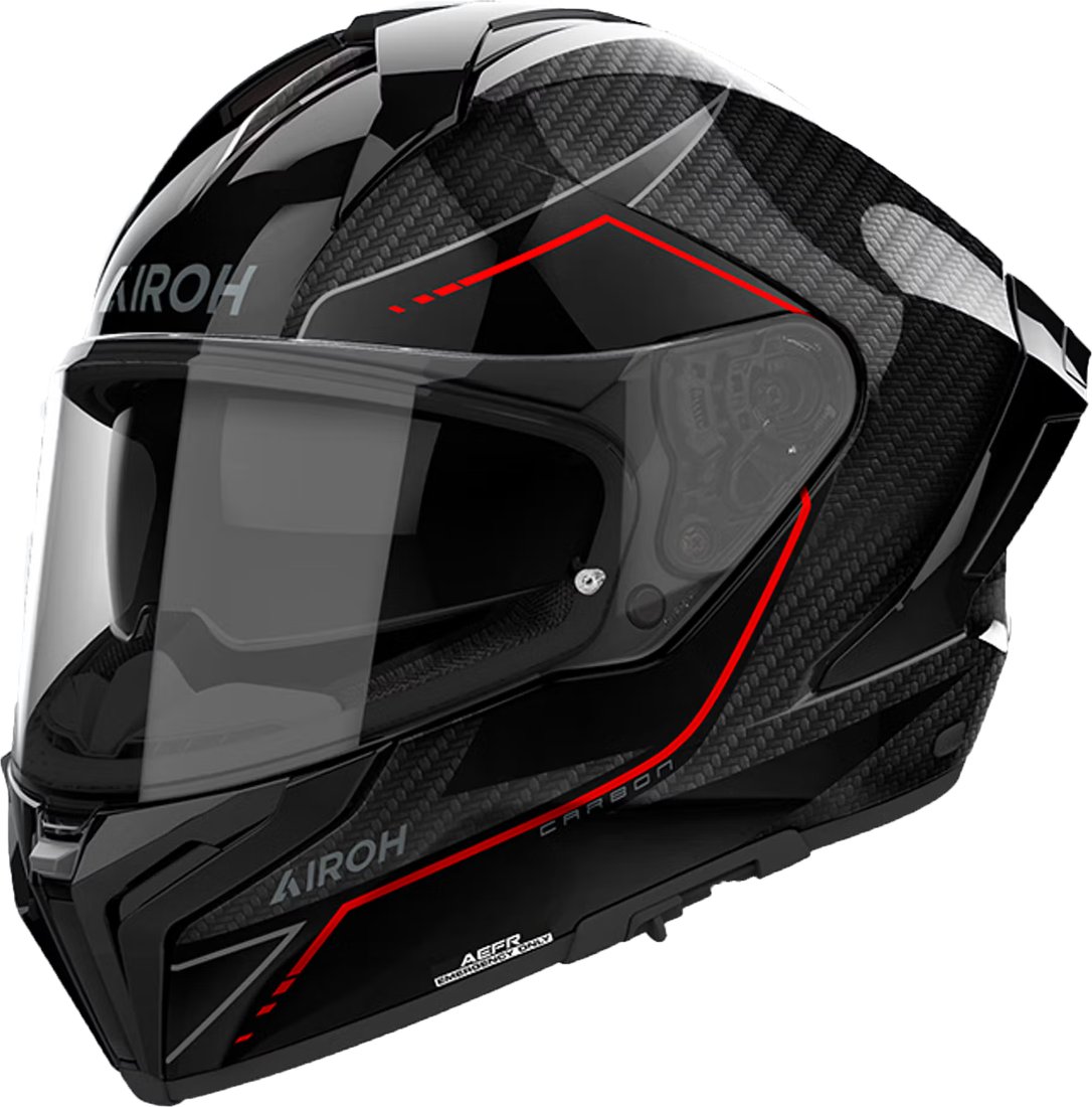 Мотошлем Airoh Matryx Carbon MXCS99-M (M, Stylish Glossy)