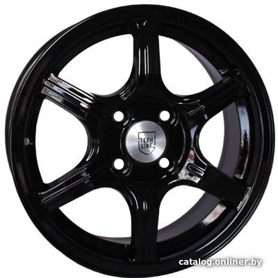 Литые диски TechLine 433 14x5.5 4x98мм DIA 58.6мм ET 38мм BL