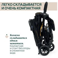 Коляска прогулочная «книга» Chicco Glee Uneven (Black)