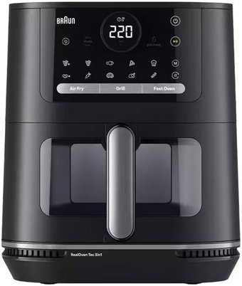 Аэрогриль (аэрофритюрница) Braun MultiFry 5 Air Fryer 3-i-n1 HF5075IBK
