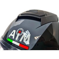 Мотошлем AIM JK526 526-023-XL (XL, серый/черный)