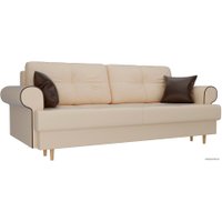 Диван Лига диванов Сплин 101689 (экокожа, бежевый)