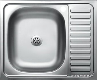 Кухонная мойка КромРус S 417 RUS (левая)