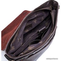 Мужская сумка Poshete 253-01256-26-DBW (коричневый)