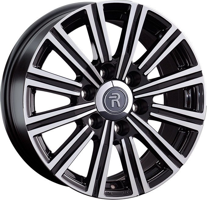

Литые диски Replay MI148 17x7.5" 6x139.7мм DIA 67.1мм ET 38мм BKF