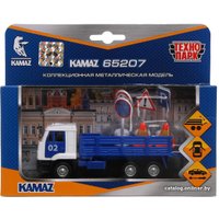 Грузовик Технопарк KAMAZ 65207 SB-16-89-B2+SIGNS-WB