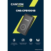 Внешний аккумулятор Canyon PB-1001 10000mAh (черный)