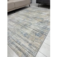 Ковер для жилой комнаты Radjab Carpet Амальфи Прямоугольник A3580A 13622 (1.6x3, Ivory/L.Bule)