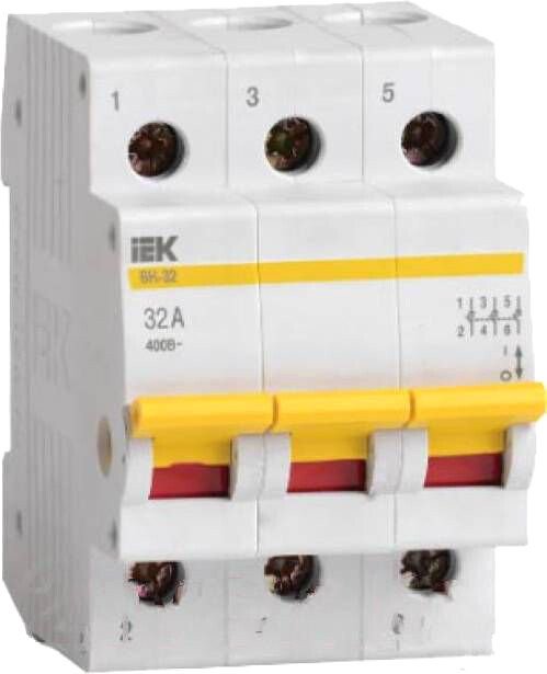 

Выключатель нагрузки IEK ВН-32 3Р 32А MNV10-3-032