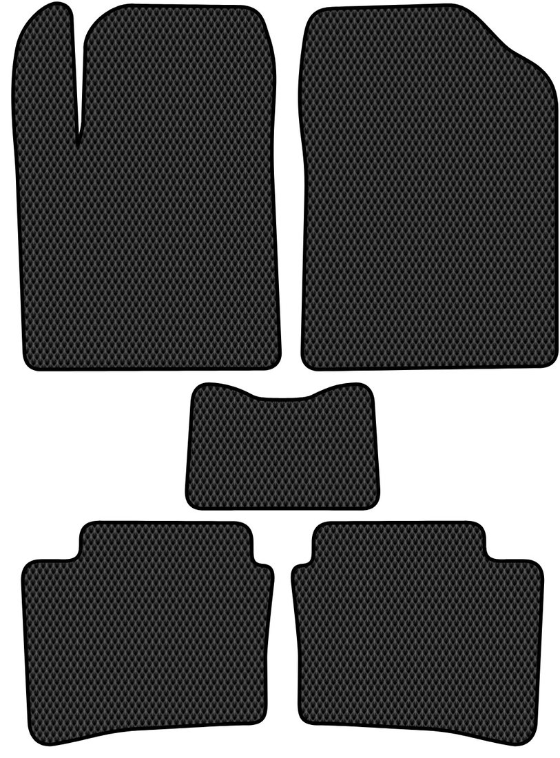 

Комплект ковриков для авто Alicosta Kia KX1 I (suv) 2018 - 2024 (черный, ромб)