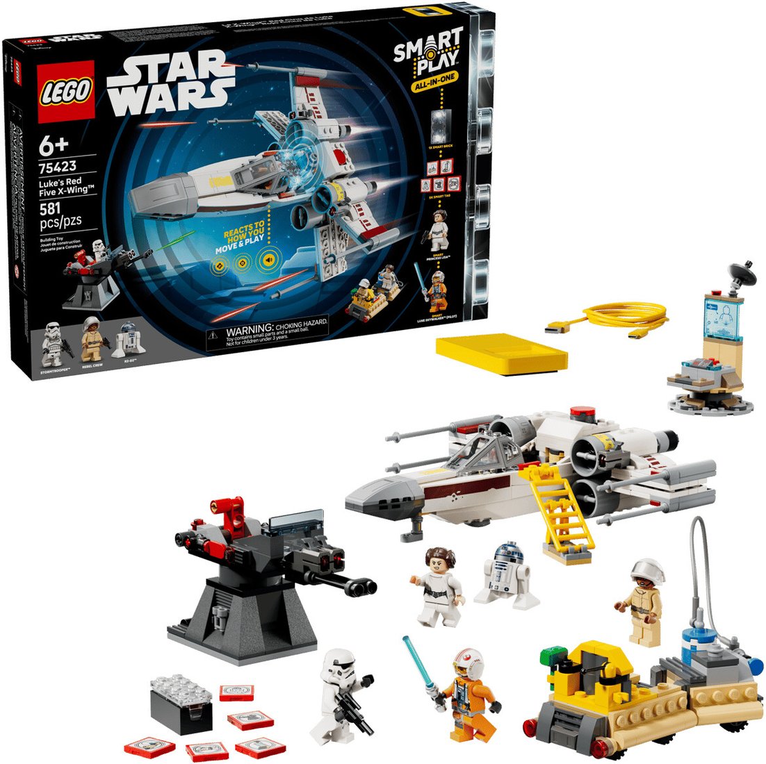

Конструктор LEGO Star Wars 75423 Smart Play Luke's Red Five X-Wing