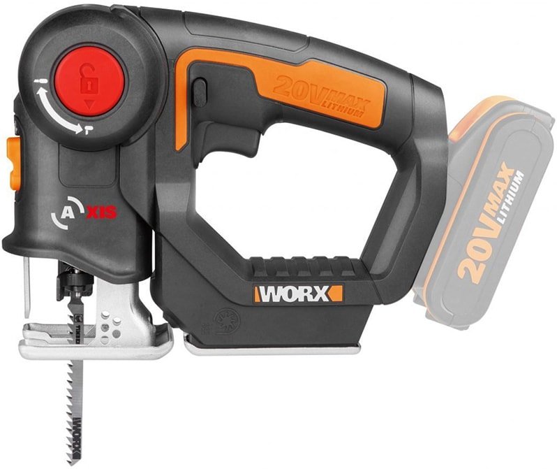 

Электролобзик Worx Axis WX550.9 (без АКБ)