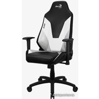 Игровое (геймерское) кресло AeroCool Admiral (черный/белый)