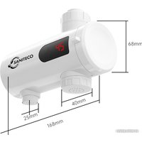 Проточный электрический водонагреватель на кран Saniteco WM-004 (белый)