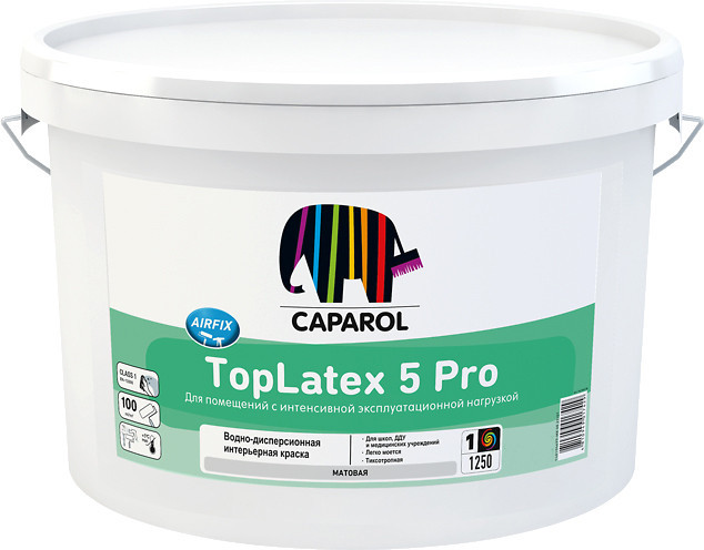 

Краска Caparol TopLatex 5 Pro База 1. 2.5 л (белый)