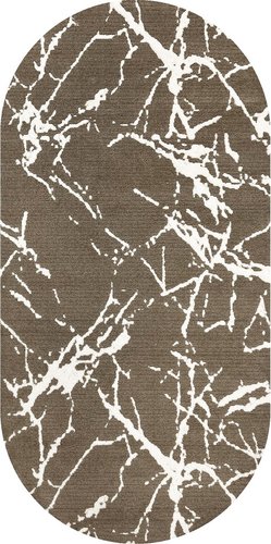 Ковер для жилой комнаты Safyun Bravo SN539-LIGHT-BROWN-OVAL (1.6x3)