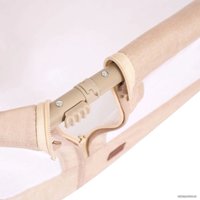 Приставная детская кроватка Nuovita Accanto Dalia (бежевый/дерево)